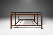 Load image into Gallery viewer, Danish Modern Rosewood & Smoked Glass Coffee Table by Henning Nørgaard for Komfort of Denmark, c. 1960's-ABT Modern