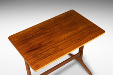 Load image into Gallery viewer, Danish Modern Set of Three Nesting Tables in Teak by Kai Kristiansen for Vildbjerg Møbelfabrik, Denmark, c. 1960's-ABT Modern
