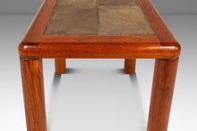Load image into Gallery viewer, Danish Modern Side / Accent Table in Teak with Tile Top Inlay by Tue Poulson for Hsalev Furniture, Denmark, c. 1960s-ABT Modern