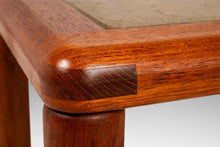 Load image into Gallery viewer, Danish Modern Side / Accent Table in Teak with Tile Top Inlay by Tue Poulson for Hsalev Furniture, Denmark, c. 1960s-ABT Modern