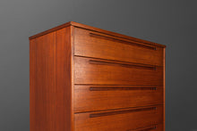 Load image into Gallery viewer, Danish Modern Six-Drawer Tall Dresser in Teak by Nils Jonsson for Torring Møbelfabrik Produced by HJN Mobler, Denmark, c. 1960's-ABT Modern