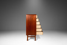 Load image into Gallery viewer, Danish Modern Six-Drawer Tall Dresser in Teak by Nils Jonsson for Torring Møbelfabrik Produced by HJN Mobler, Denmark, c. 1960's-ABT Modern