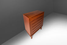 Load image into Gallery viewer, Danish Modern Six-Drawer Tall Dresser in Teak by Nils Jonsson for Torring Møbelfabrik Produced by HJN Mobler, Denmark, c. 1960's-ABT Modern