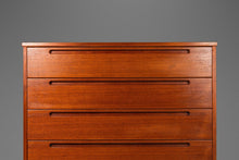Load image into Gallery viewer, Danish Modern Six-Drawer Tall Dresser in Teak by Nils Jonsson for Torring Møbelfabrik Produced by HJN Mobler, Denmark, c. 1960's-ABT Modern