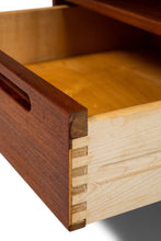 Load image into Gallery viewer, Danish Modern Six-Drawer Tall Dresser w/ Matching End Tables in Teak by Nils Jonsson for Torring Møbelfabrik Produced by HJN Mobler, c. 1960-ABT Modern