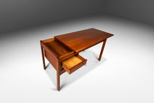 Load image into Gallery viewer, Danish Modern Teak Writer's Desk with Sliding Top by Peter Løvig Nielsen for Løvig Dansk, Denmark, c. 1960's-ABT Modern