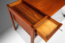 Load image into Gallery viewer, Danish Modern Teak Writer's Desk with Sliding Top by Peter Løvig Nielsen for Løvig Dansk, Denmark, c. 1960's-ABT Modern
