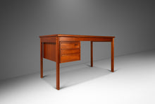 Load image into Gallery viewer, Danish Modern Teak Writer's Desk with Sliding Top by Peter Løvig Nielsen for Løvig Dansk, Denmark, c. 1960's-ABT Modern
