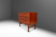 Load image into Gallery viewer, Danish Modern Three-Drawer Dresser in Teak by Nils Jonsson for Torring Møbelfabrik Produced by HJN Mobler, Denmark, c. 1960's-ABT Modern