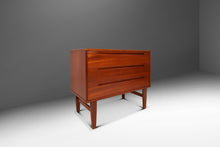 Load image into Gallery viewer, Danish Modern Three-Drawer Dresser in Teak by Nils Jonsson for Torring Møbelfabrik Produced by HJN Mobler, Denmark, c. 1960's-ABT Modern