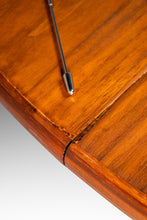 Load image into Gallery viewer, Danish Modern Trestle-Based Extension Dining Table in Teak w/ One Leaf by Glostrup Møbelfabrik, Denmark, c. 1970's-ABT Modern