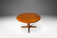 Load image into Gallery viewer, Danish Modern Trestle-Based Extension Dining Table in Teak w/ One Leaf by Glostrup Møbelfabrik, Denmark, c. 1970's-ABT Modern