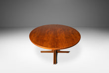 Load image into Gallery viewer, Danish Modern Trestle-Based Extension Dining Table in Teak w/ One Leaf by Glostrup Møbelfabrik, Denmark, c. 1970's-ABT Modern