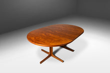 Load image into Gallery viewer, Danish Modern Trestle-Based Extension Dining Table in Teak w/ One Leaf by Glostrup Møbelfabrik, Denmark, c. 1970's-ABT Modern