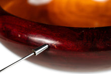 Load image into Gallery viewer, Danish Organic Modern Minimalist Hand-Turned Serving Bowls in Solid Cherry Wood, USA, c. 1960's-ABT Modern