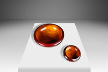Load image into Gallery viewer, Danish Organic Modern Minimalist Hand-Turned Serving Bowls in Solid Cherry Wood, USA, c. 1960's-ABT Modern