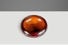 Load image into Gallery viewer, Danish Organic Modern Minimalist Hand-Turned Serving Bowls in Solid Cherry Wood, USA, c. 1960's-ABT Modern