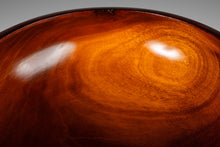 Load image into Gallery viewer, Danish Organic Modern Minimalist Hand-Turned Serving Bowls in Solid Cherry Wood, USA, c. 1960's-ABT Modern