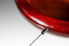 Load image into Gallery viewer, Danish Organic Modern Minimalist Hand-Turned Serving Bowls in Solid Cherry Wood, USA, c. 1960's-ABT Modern
