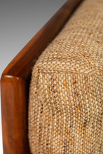 Load image into Gallery viewer, Early Low Profile Lounge Chair & Ottoman Set by Adrian Pearsall for Craft Associates in Original Tweed Fabric, USA, c. 1960s-ABT Modern