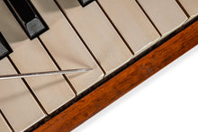 Load image into Gallery viewer, Early Mid-Century Modern Baldwin Acrosonic Piano in Walnut and Caning, USA, c. 1961-ABT Modern