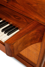 Load image into Gallery viewer, Early Mid-Century Modern Baldwin Acrosonic Piano in Walnut and Caning, USA, c. 1961-ABT Modern