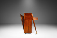 Load image into Gallery viewer, Early Mid-Century Modern Baldwin Acrosonic Piano in Walnut and Caning, USA, c. 1961-ABT Modern