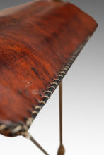 Load image into Gallery viewer, Early Patinaed Wrought Iron and Leather Armchair Lounge Chair / Armchair Attributed to Ilana Goor, Israel, c. 1960's-ABT Modern