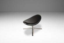 Load image into Gallery viewer, Early Restored Mid-Century Modern EJ 5 'Corona' Chair & Ottoman Set by Poul Volther for Erik Jørgensen, Denmark, c. 1960s-ABT Modern