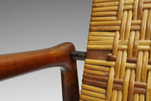 Load image into Gallery viewer, Early Set of Two ( 2 ) Finn Juhl Model SW96 Lounge Chairs in Teak, Oak, and Caning for Søren Willadsen, Denmark, c. 1950s-ABT Modern