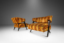 Load image into Gallery viewer, Early Set of Two ( 2 ) Low Profile Art Deco Sculptural Lounge Chairs After William Haines / Billy Haines, USA, c. 1940s-ABT Modern