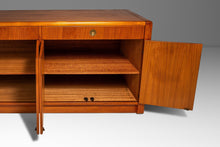 Load image into Gallery viewer, Elegant Mid-Century Danish Modern Cabinet / Sideboard / Credenza in Teak & Brass by D-Scan, c. 1980's-ABT Modern