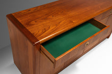 Load image into Gallery viewer, Elegant Mid-Century Danish Modern Cabinet / Sideboard / Credenza in Teak & Brass by D-Scan, c. 1980's-ABT Modern