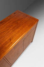 Load image into Gallery viewer, Elegant Mid-Century Danish Modern Cabinet / Sideboard / Credenza in Teak & Brass by D-Scan, c. 1980's-ABT Modern