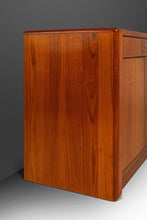 Load image into Gallery viewer, Elegant Mid-Century Danish Modern Cabinet / Sideboard / Credenza in Teak & Brass by D-Scan, c. 1980's-ABT Modern