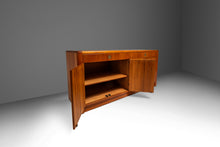 Load image into Gallery viewer, Elegant Mid-Century Danish Modern Cabinet / Sideboard / Credenza in Teak & Brass by D-Scan, c. 1980's-ABT Modern