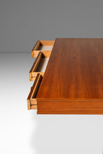 Load image into Gallery viewer, Exceptional Danish Mid-Century Modern Teak Cantilever Executive Desk by Georg Petersens, Denmark, c. 1960s-ABT Modern