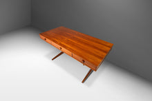 Load image into Gallery viewer, Exceptional Danish Mid-Century Modern Teak Cantilever Executive Desk by Georg Petersens, Denmark, c. 1960s-ABT Modern