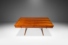 Load image into Gallery viewer, Exceptional Danish Mid-Century Modern Teak Cantilever Executive Desk by Georg Petersens, Denmark, c. 1960s-ABT Modern