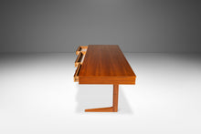 Load image into Gallery viewer, Exceptional Danish Mid-Century Modern Teak Cantilever Executive Desk by Georg Petersens, Denmark, c. 1960s-ABT Modern