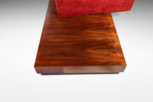 Load image into Gallery viewer, Expansive 12-Foot Mid-Century Modern Brutalist Platform Sofa in Walnut & Red Tweed by Adrian Pearsall for Craft Associates, USA, c. 1960's-ABT Modern