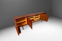 Load image into Gallery viewer, Expansive 8ft Danish Mid-Century Modern Credenza in Teak by Svend A. Madsen for Falster Møbelfabrik, Denmark, c. 1960s-ABT Modern