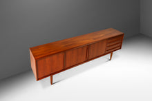 Load image into Gallery viewer, Expansive 8ft Danish Mid-Century Modern Credenza in Teak by Svend A. Madsen for Falster Møbelfabrik, Denmark, c. 1960s-ABT Modern