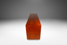 Load image into Gallery viewer, Expansive Danish Mid-Century Modern Credenza / Sideboard w/ Tambour Doors in Teak Attributed to Arne Vodder, Denmark, c. 1960s-ABT Modern