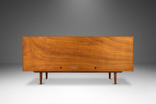 Load image into Gallery viewer, Expansive Danish Mid-Century Modern Credenza / Sideboard w/ Tambour Doors in Teak Attributed to Arne Vodder, Denmark, c. 1960s-ABT Modern