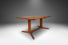 Load image into Gallery viewer, Expansive Danish Mid Century Modern Extension Dining Table in Teak w/ Two Leaves, Denmark, c. 1960's-ABT Modern