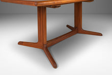 Load image into Gallery viewer, Expansive Danish Mid Century Modern Extension Dining Table in Teak w/ Two Leaves, Denmark, c. 1960's-ABT Modern