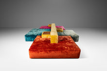 Load image into Gallery viewer, Expansive Mid-Century Italian Modern Modular Rainbow Double Sided Sofa / Sectional by Vibieffe, Italy, c. 2000s-ABT Modern