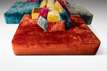 Load image into Gallery viewer, Expansive Mid-Century Italian Modern Modular Rainbow Double Sided Sofa / Sectional by Vibieffe, Italy, c. 2000s-ABT Modern