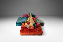 Load image into Gallery viewer, Expansive Mid-Century Italian Modern Modular Rainbow Double Sided Sofa / Sectional by Vibieffe, Italy, c. 2000s-ABT Modern